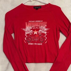 Red long sleeve